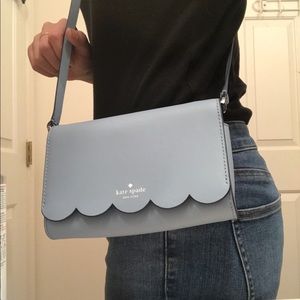 Kate Spade Tiffany Blue Detachable Crossbody Bag